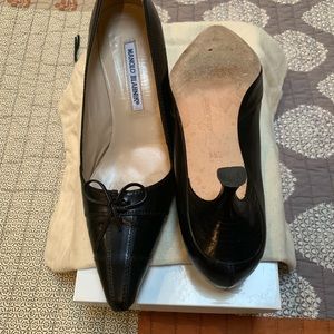 Manolo Blahnik Leather shoes